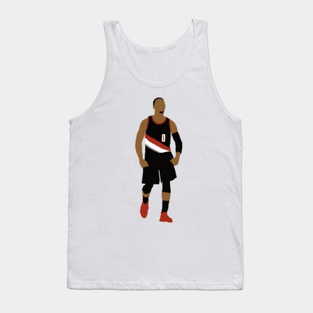 Damian Lillard Tank Top by VectoredApparel